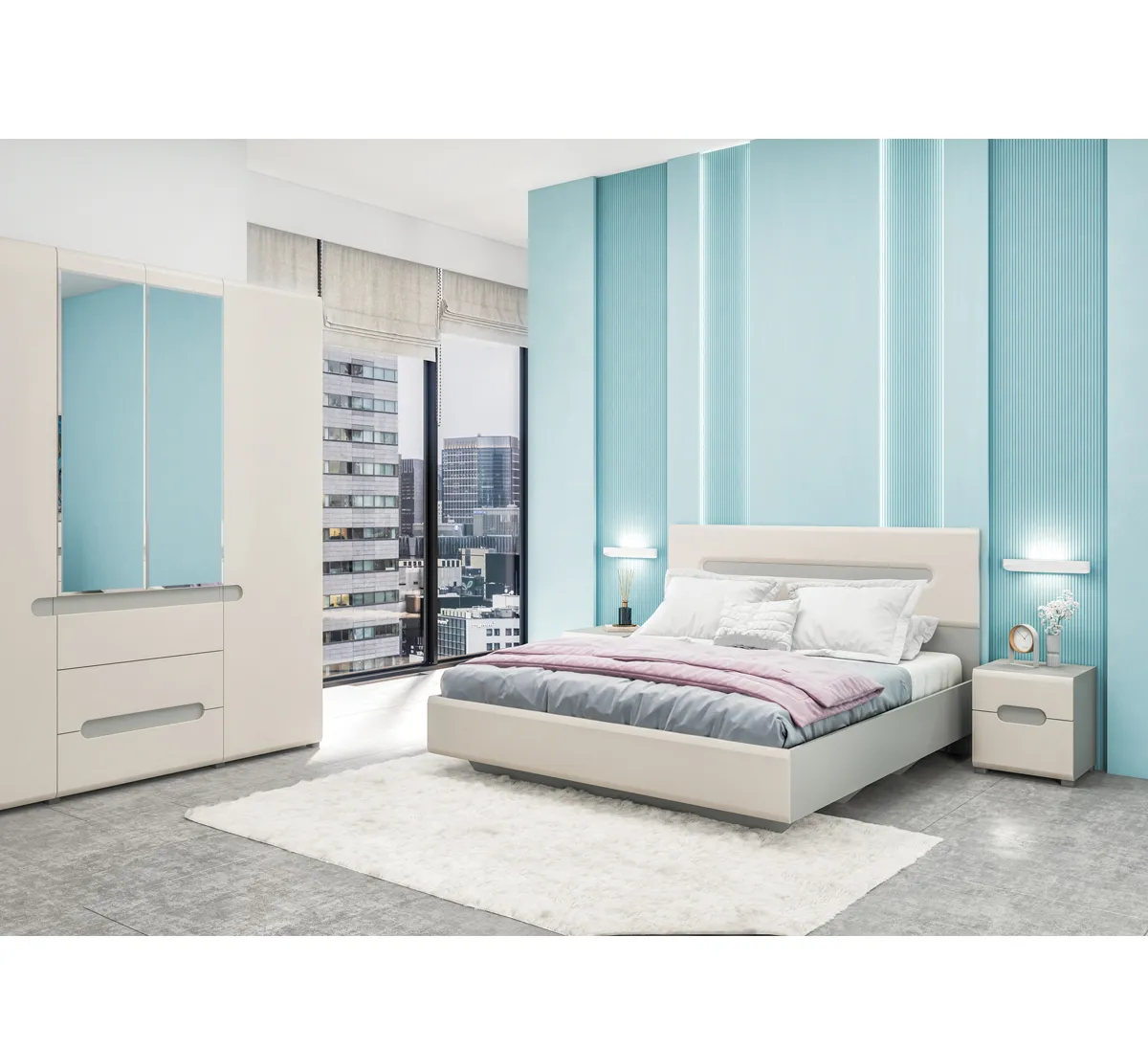 Тумба Fortis МН-026-06-С1 Леонардо Кашемир