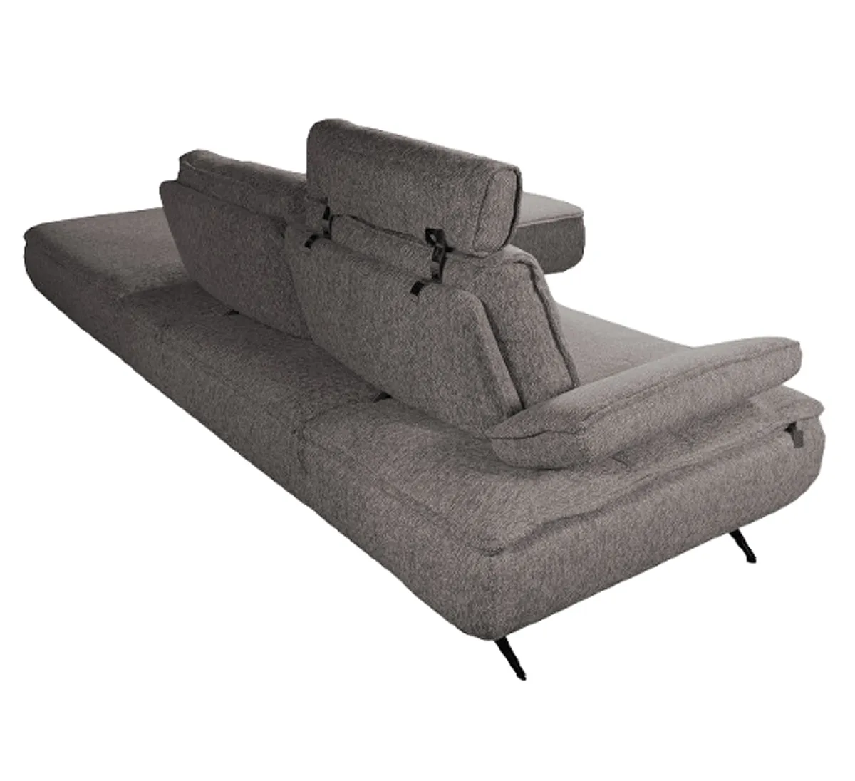 Диван угловой правый Fortis 33976 (серый)