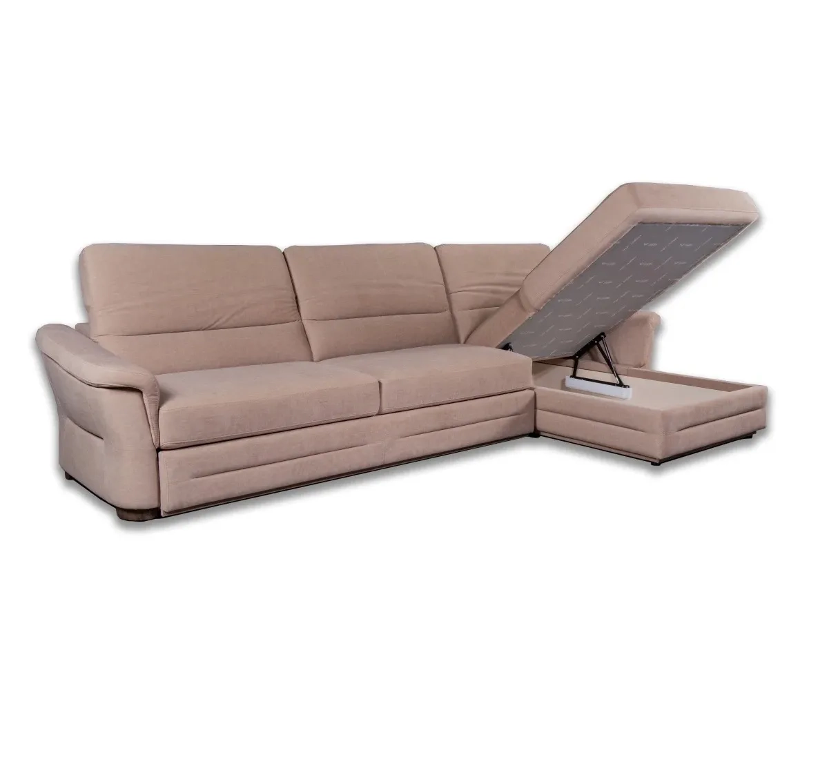 Диван угловой правый Fortis ГОЛЬФ