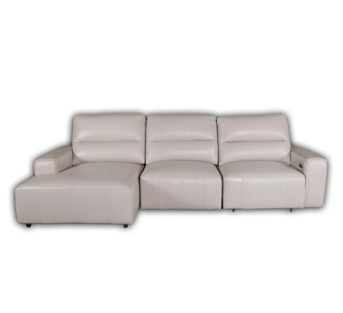 Диван угловой правый Fortis MAN WAH с реклайнером