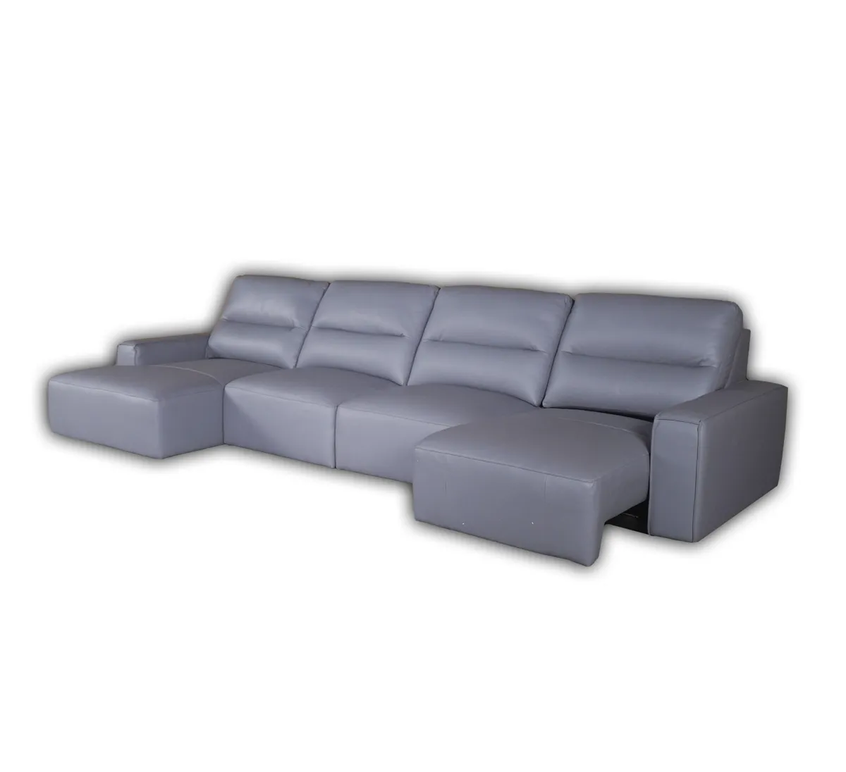 Диван угловой правый Fortis MAN WAH с реклайнером