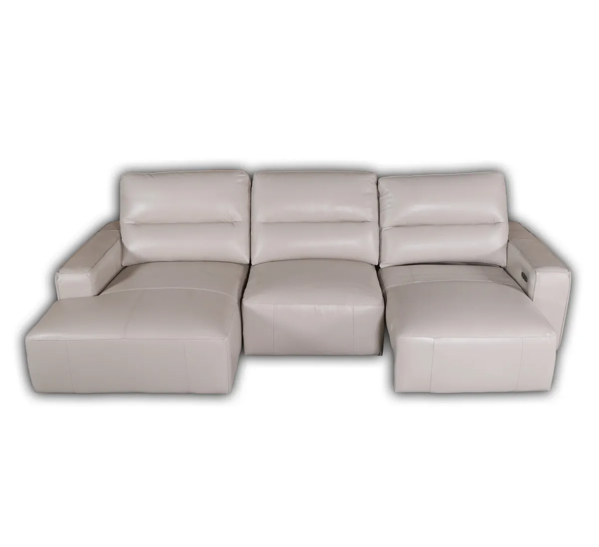 Диван угловой правый Fortis MAN WAH с реклайнером