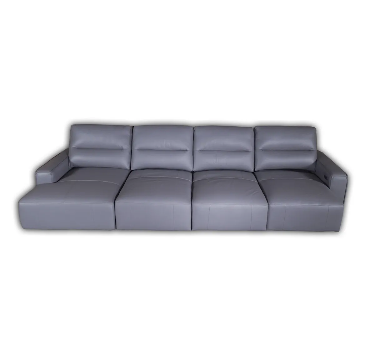 Диван угловой правый Fortis MAN WAH с реклайнером